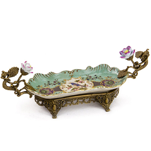 Блюдо Dish Flowers