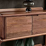 Стеллаж в гостиную для книг Moon Walnut Furniture варинант исполнения - 7 | Loft Concept в Рязани