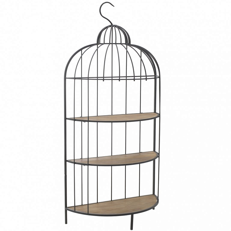 Стеллаж Cage Rack Big Черный Бежевый Стеллаж Cage Rack Big Черный Бежевый в Рязани | Loft Concept