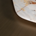 Столик журнальный Promontory с мрамором варинант исполнения - 3 | Loft Concept в Рязани