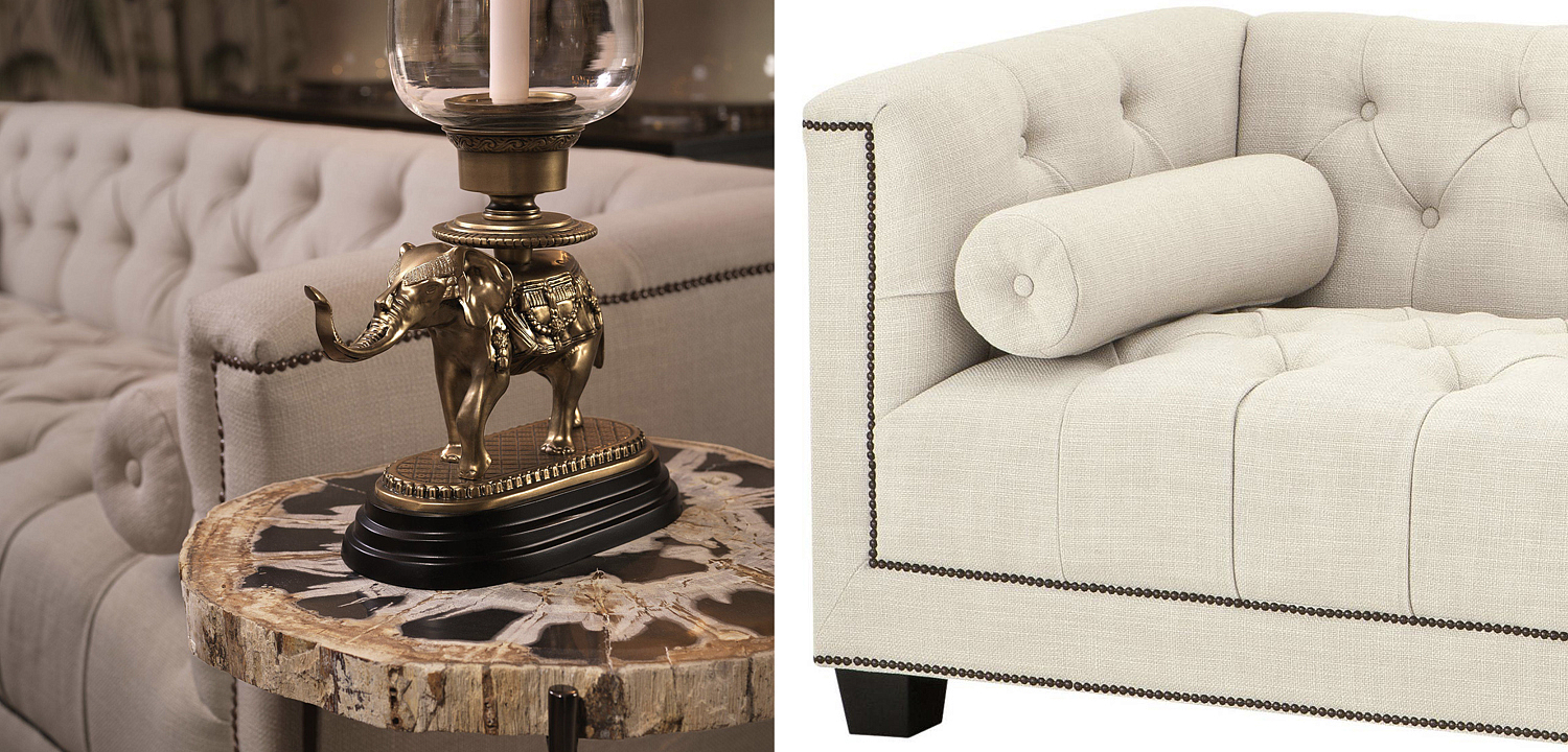 Диван Eichholtz Sofa Paolo Panama natural Диван Eichholtz Sofa Paolo Panama natural - Loft-Concept в Рязани