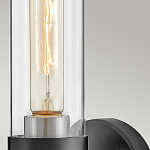 Бра для ванных комнат с прозрачным стеклянным плафоном в форме цилиндра Hinkley варинант исполнения - 6 | Loft Concept в Рязани