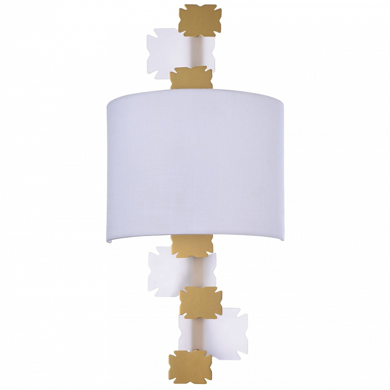 Бра Jacopo Mosaic Sconces Латунь Белый Бра Jacopo Mosaic Sconces Латунь Белый в Рязани | Loft Concept