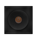 Встраиваемый спот светодиодный черного цвета квадратной формы из металла Pure Square варинант исполнения - 1 | Loft Concept в Рязани