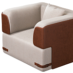 Кресло Richmond  с кожаной отделкой варинант исполнения - 3 | Loft Concept в Рязани