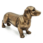 Статуэтка такса с реалистичными деталями и гладкой поверхностью Dachshund Style варинант исполнения - 2 | Loft Concept в Рязани