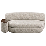 Диван двухместный со столиком Ulysses варинант исполнения - 2 | Loft Concept в Рязани