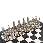 Шахматы Ренессанс с доской из натурального мрамора Decorative Thematic Chess варинант исполнения - 3 | Loft Concept в Рязани