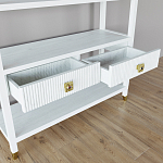 Стеллаж с двумя ящиками Elsa Dreams White варинант исполнения - 3 | Loft Concept в Рязани