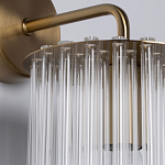 Бра с круглым основанием и длинными прозрачныи стеклянными трубками Nembus варинант исполнения - 5 | Loft Concept в Рязани