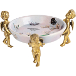 Блюдо фарфоровое Трио ангелов Joy варинант исполнения - 1 | Loft Concept в Рязани