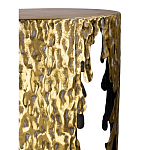 Столик дизайнерский Copper streaks варинант исполнения - 2 | Loft Concept в Рязани