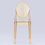Прозрачный стул с янтарным оттенком LOUIS GHOST CHAIR варинант исполнения - 3 | Loft Concept в Рязани