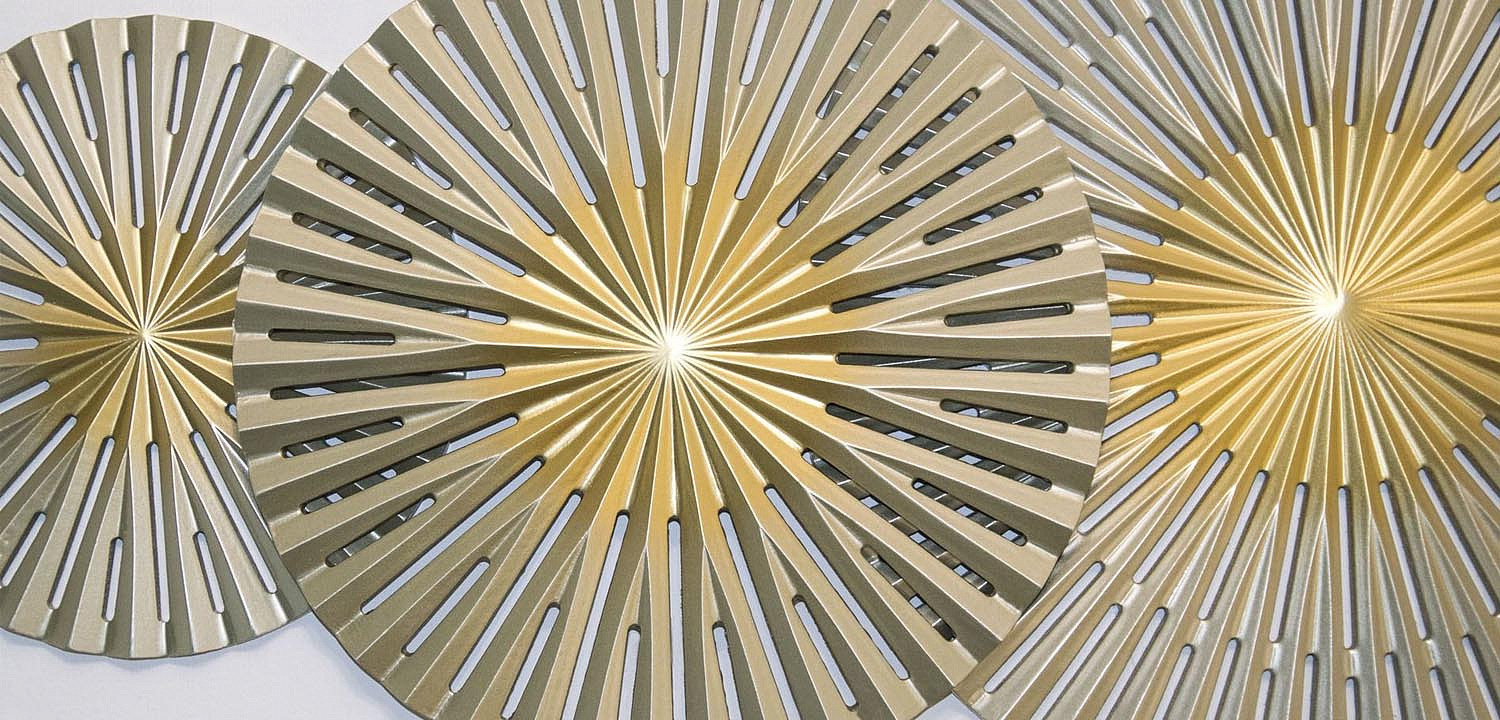 Арт-объект Apollo Gold and Silver Wall Plaque Disc gap 3 Арт-объект Apollo Gold and Silver Wall Plaque Disc gap 3 - Loft-Concept в Рязани