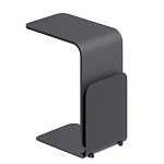 Stolik 90 Журнальный столик из шпона ясеня с чёрной эмалью варинант исполнения - 3 | Loft Concept в Рязани