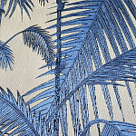 Мебельная ткань Вышивка синий принт 280 см T2-136 варинант исполнения - 2 | Loft Concept в Рязани