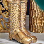 Ваза в форме сапог с рельефной текстурой и ручками Vase Boot варинант исполнения - 4 | Loft Concept в Рязани