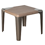 Столик журнальный Streamlining квадратный варинант исполнения - 2 | Loft Concept в Рязани