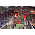 Дизайнерский ковер с изображением дороги Poltronova Autostrada Rug варинант исполнения - 13 | Loft Concept в Рязани