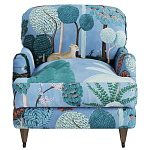 Дизайнерское классической формы на колесиках Trumann Armchair варинант исполнения - 2 | Loft Concept в Рязани