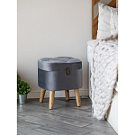 Пуф Leather with a snap варинант исполнения - 4 | Loft Concept в Рязани