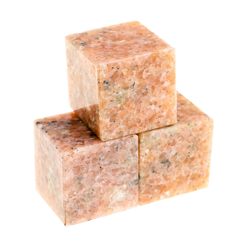 Камни для охлаждения виски из розового мрамора Natural Stone Cube Розовый Камни для охлаждения виски из розового мрамора Natural Stone Cube Розовый в Рязани | Loft Concept
