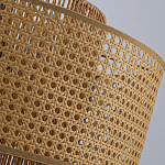 Подвесной светильник с абажуром из плтеного бамбука Light Inside the Cell варинант исполнения - 7 | Loft Concept в Рязани