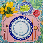 Картина Table Talk Dickless but Not Dumb  варинант исполнения - 1 | Loft Concept в Рязани