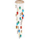Каскадная люстра с цветными плафонами Soar Colorful Cascade Chandelier варинант исполнения - 1 | Loft Concept в Рязани