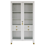 Дизайнерский шкаф витрина Elsa Dreams White с 4-мя ящиками варинант исполнения - 9 | Loft Concept в Рязани