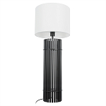 Настольная лампа с металлиеским черным трубчатым основанием Fulgurite варинант исполнения - 3 | Loft Concept в Рязани
