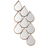 Настенное зеркало в виде капель Drops Mirror варинант исполнения - 1 | Loft Concept в Рязани