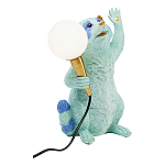 Настольная лампа для детской Голубой Енот  варинант исполнения - 1 | Loft Concept в Рязани