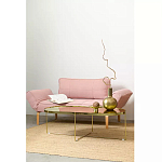 Кофейный столик овальный золотой Modern Mirror Gold Table варинант исполнения - 5 | Loft Concept в Рязани