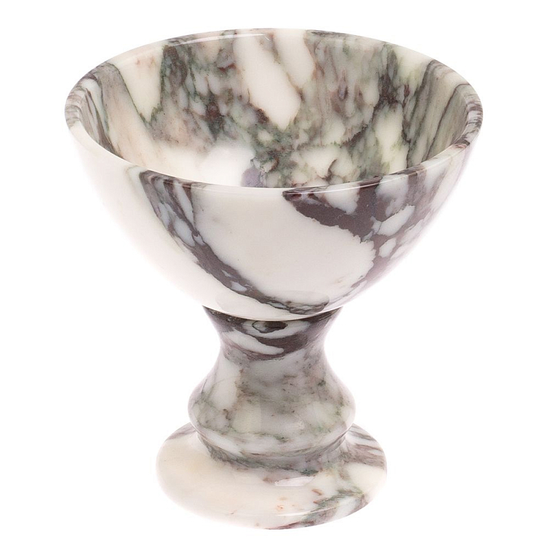 Конфетница из саянского мрамора Stone Candy Bowl Белый Мрамор Bianco Конфетница из саянского мрамора Stone Candy Bowl Белый Мрамор Bianco в Рязани | Loft Concept