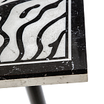 Стол обеденный из натурального мрамора Marble BW Accent Table варинант исполнения - 2 | Loft Concept в Рязани