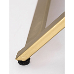 Приставной столик с выдвижным ящиком  White Table Carved Pattern варинант исполнения - 6 | Loft Concept в Рязани