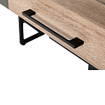 Стол рабочий в стиле лофт с ящиками и системой хранения Urban Style Space варинант исполнения - 4 | Loft Concept в Рязани