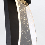 Настенный фонарь уличный прямоугольный черного цвета со стеклом с пузырьками Eurofase варинант исполнения - 4 | Loft Concept в Рязани