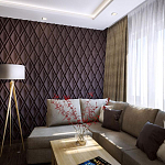 Гипсовая 3D Панель M-102 варинант исполнения - 1 | Loft Concept в Рязани