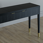 Туалетный стол - Трельяж Elsa Dreams Black 120 см варинант исполнения - 5 | Loft Concept в Рязани