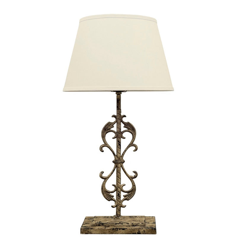 Настольная лампа RH Kerry Artifact Table Lamp Коричневый Бежевый Настольная лампа RH Kerry Artifact Table Lamp Коричневый Бежевый в Рязани | Loft Concept