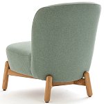 Кресло на деревянных ножках Olguin Green Chair варинант исполнения - 4 | Loft Concept в Рязани