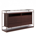 Дизайнерский комод в металлическом каркасе Valerian варинант исполнения - 1 | Loft Concept в Рязани