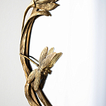 Настенное зеркало в бронзовой раме Eden Garden варинант исполнения - 2 | Loft Concept в Рязани