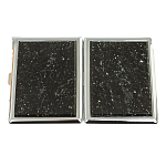 Портсигар с газовой зажигалкой из натурального камня Мусковит Stone Cigarettes Cases варинант исполнения - 4 | Loft Concept в Рязани
