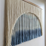 Панно дизайнерское из нитей Quiet Sea варинант исполнения - 2 | Loft Concept в Рязани