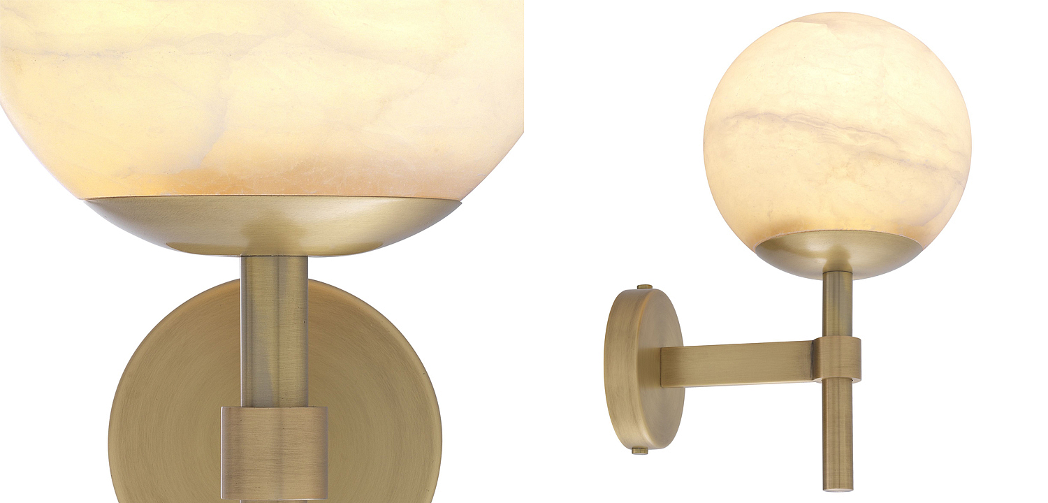 Бра Eichholtz Wall Lamp Jade alabaster Бра Eichholtz Wall Lamp Jade alabaster - Loft-Concept в Рязани