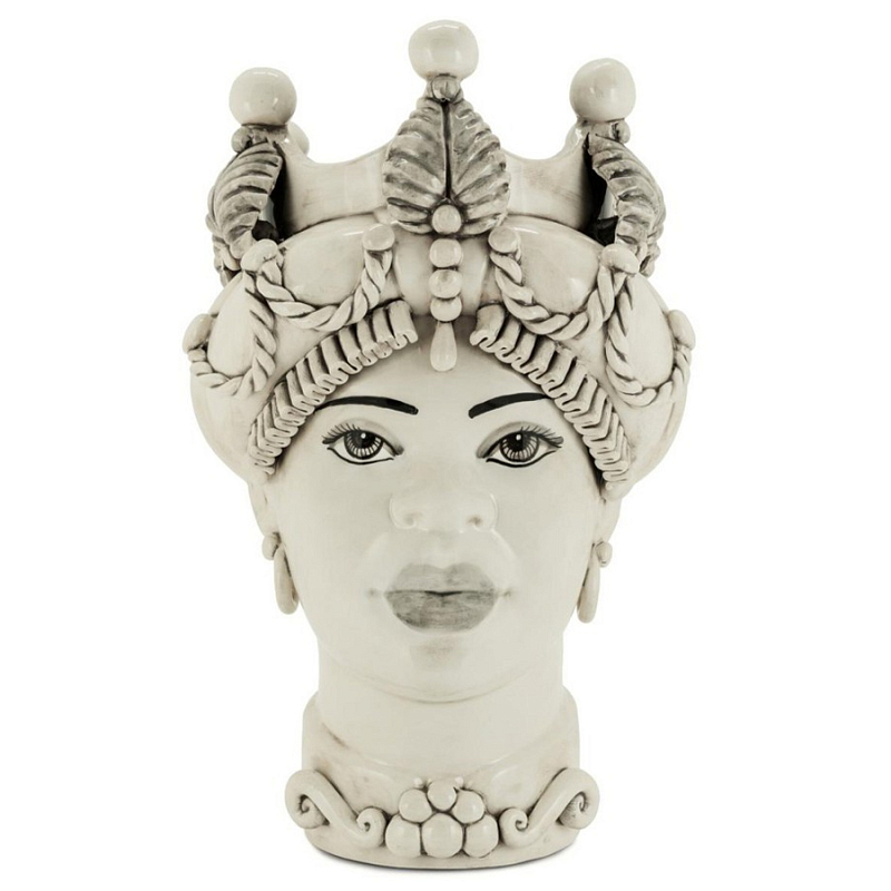 Ваза Vase Moro Lady Baroque Neutral Бежевый Ваза Vase Moro Lady Baroque Neutral Бежевый в Рязани | Loft Concept