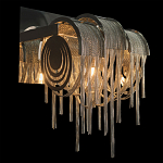 Бра с перфорированными металлическими дугами и цепочками 22 см Atlantis Chain варинант исполнения - 8 | Loft Concept в Рязани